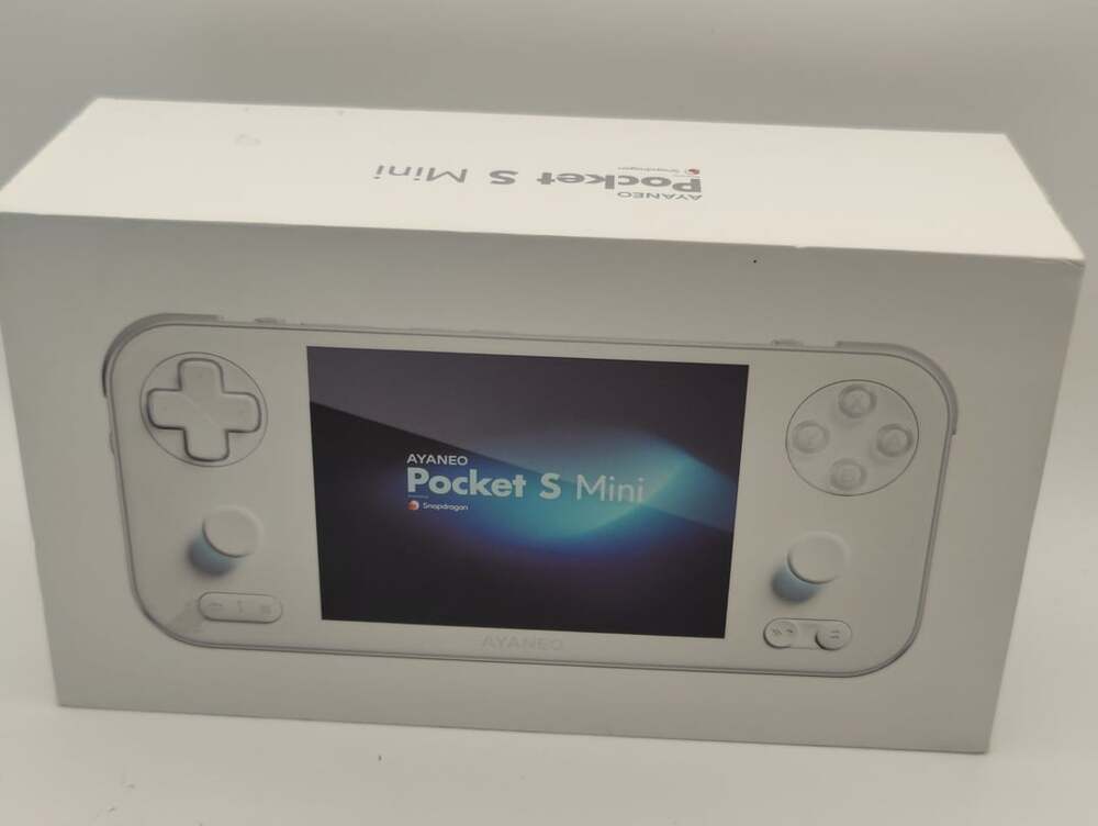 AYANEO Pocket S Mini Portable Gaming Computer Ice Soul White 12GB+256GB